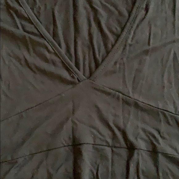 3/$25 Low Cut Black Bodysuit - Picture 2 of 3